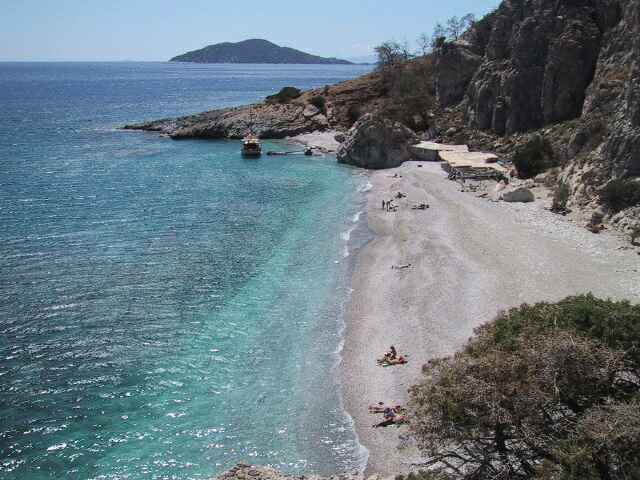 Strand von Andrea auf Samos